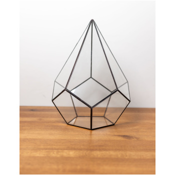 Handmade Glass Container Decor for Plants