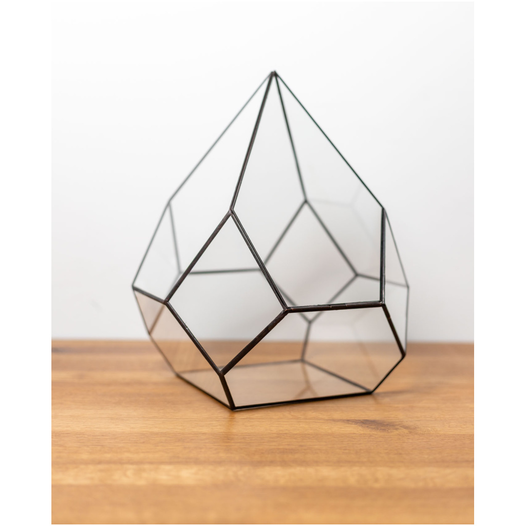 Handmade Glass Container Decor for Plants