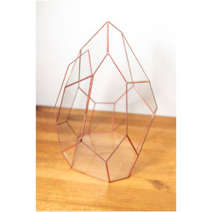 Handmade Glass Container Decor for Plants