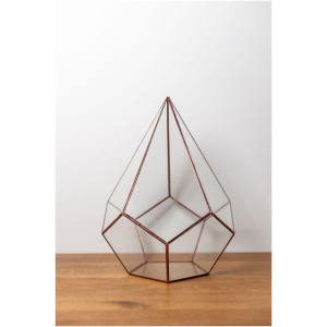 Handmade Glass Container Decor for Plants