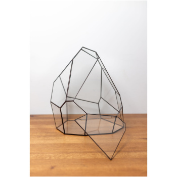 Handmade Glass Container Decor for Plants