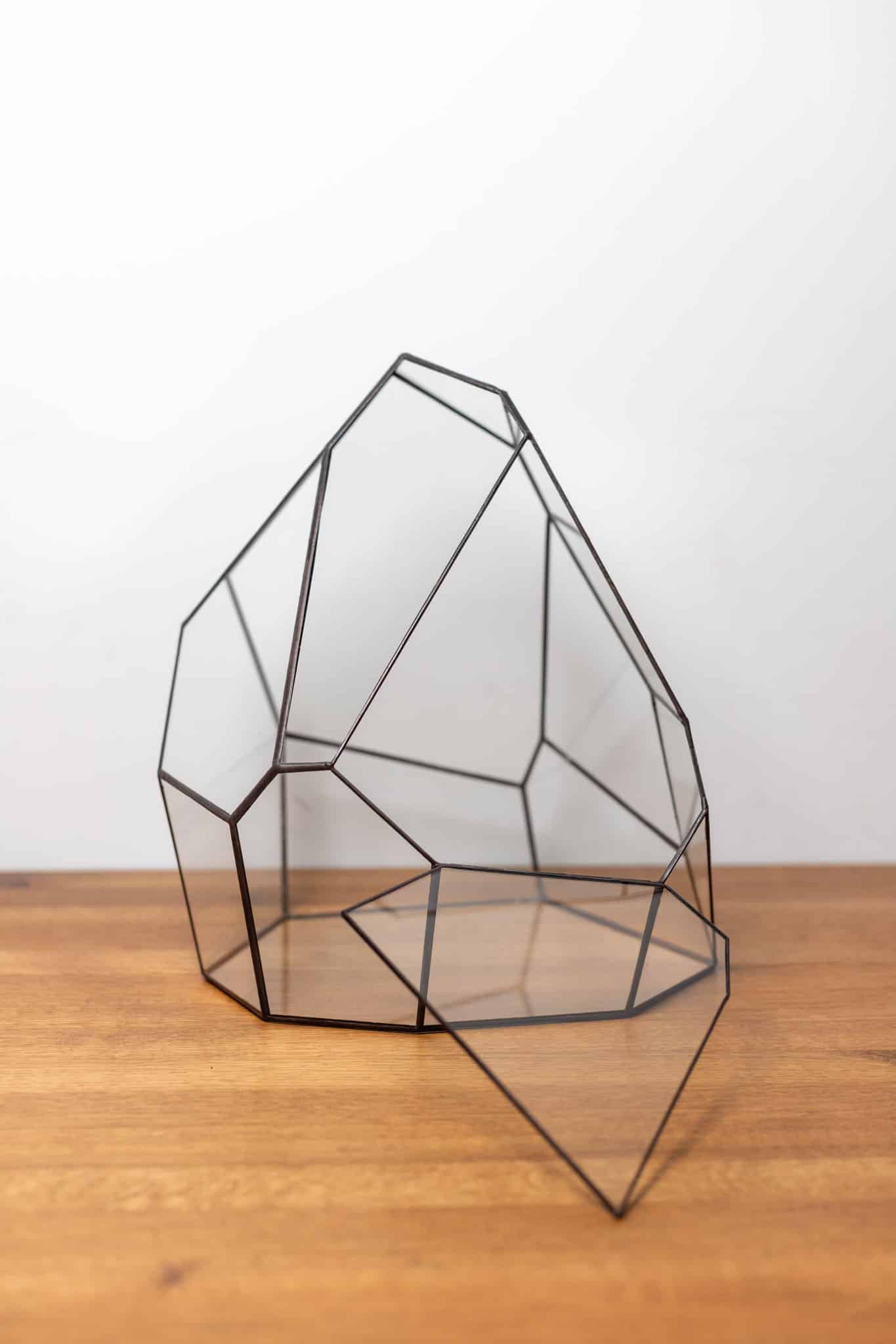 Handmade Glass Container Decor for Plants