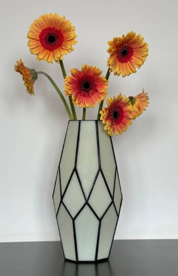 Stained glass Vase