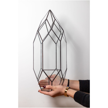 Glass plant terrarium