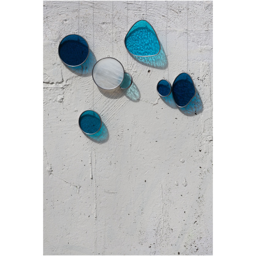 Handcrafted Stained Glass Drop Ornaments