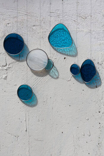 Stained glass drops window decoration suncatcher