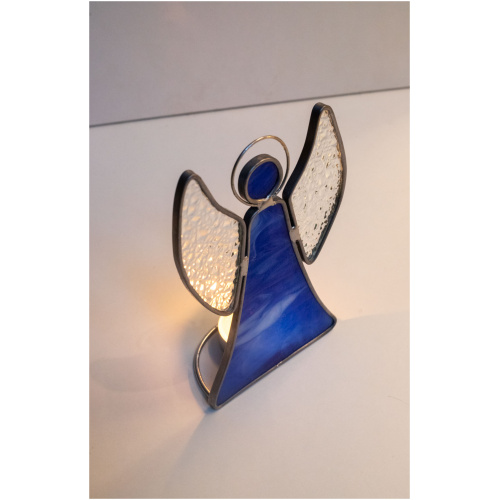 Stained Glass Candle Holder