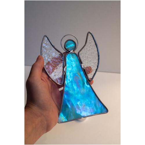 Stained Glass Candle Holder